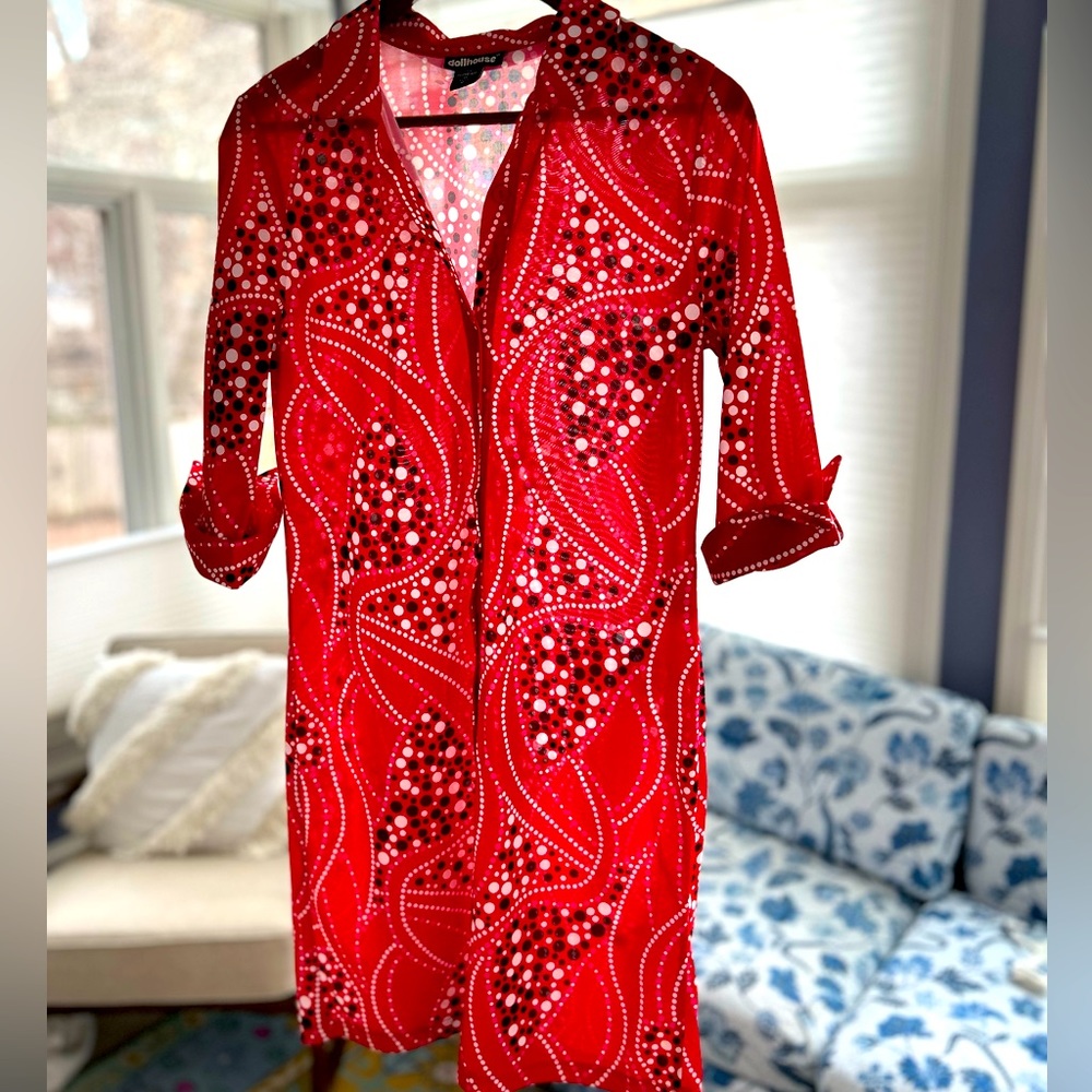 Vintage long sleeved dress for fun nights out